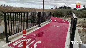 El Ayuntamiento de San Fulgencio amplía el carril bici a lo largo de la avenida El Convenio