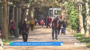 La Vega Baja acaba febrero con menos de 2.000 casos de COVID-19 en las últimas dos semanas