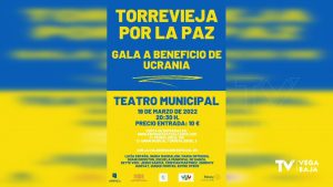 Torrevieja envía a Ucrania 4.000 kilos de ayuda humanitaria y celebra una gala benéfica por la paz