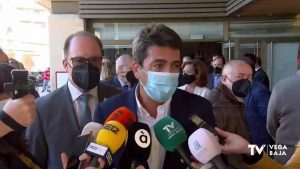 Carlos Mazón señala la moción de censura de Orihuela como estrategia para desviar la atención