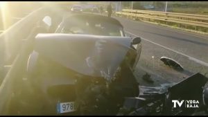 Tres heridos tras un accidente frontal en Orihuela Costa