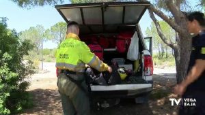 La Generalitat refuerza la prevención de incendios forestales con más bomberos en Guardamar