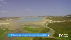 Aumenta la capacidad del embalse La Pedrera pero está por debajo de su nivel habitual