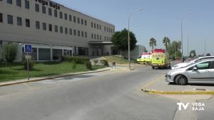 Trasladan al Hospital Vega Baja a un joven de 27 años herido tras sufrir un accidente en Almoradí