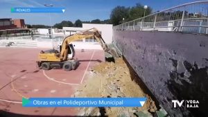 Empiezan las obras de remodelación de la pista exterior del Polideportivo Municipal de Rojales
