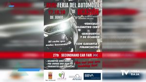 400 automóviles estarán presentes en la XXVII Feria del Automóvil de Ocasión de Almoradí