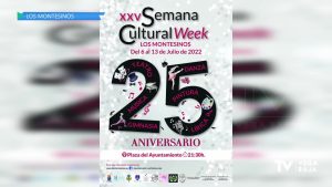 La Semana Cultural de los Montesinos cumple 25 años