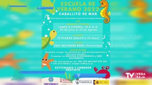 Abierto el plazo de solicitudes para participar en la Escuela de Verano "Caballito de Mar"