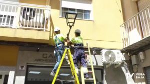 Se instalan 150 farolas nuevas en las calles de Callosa del Segura