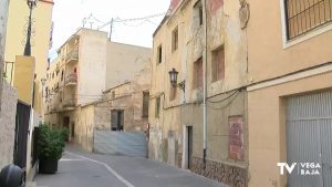 Orihuela derribará un edificio en peligro de derrumbe desde 2018 en la calle Barrio Nuevo