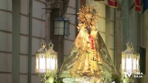 La Virgen de Monserrate vuelve a las calles de Orihuela
