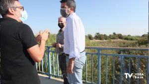 Mazón exige al Gobierno que limpie el cauce del Segura para evitar inundaciones