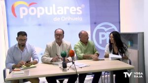 El Grupo Popular de Orihuela pide invertir una parte de los remanentes en actuaciones urgentes