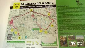 Convega adecua 17 kilómetros de la ruta de senderismo La Caldera del Gigante