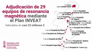 Adjudicados los equipos de resonancia magnética para el Hospital de Torrevieja y Vega Baja