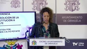 Carmen Calvo imparte en Orihuela una conferencia sobre la abolición de la prostitución