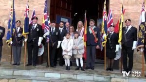 La colonia británica recuerda a los fallecidos en la Primera Guerra Mundial con motivo del Poppy Day