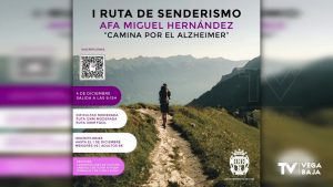 AFA Miguel Hernández organiza su I Ruta de Senderismo "Camina por el Alzheimer"