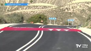 Nuevos resaltos en la carretera del pantano de La Pedrera