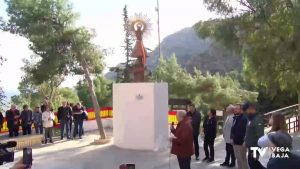 Callosa inaugura el monumento en homenaje a la Ermita del Pilar por su 75 aniversario