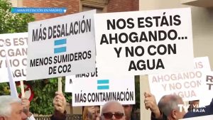 El PSOE se une a los regantes en la manifestación para defender el trasvase Tajo-Segura en Madrid