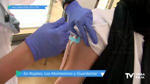 La Vega Baja ofrece tres puntos de vacunación sin cita previa esta semana