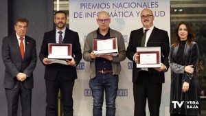 El Jefe de Servicio de Sistemas de Información Sanitaria del Hospital de Torrevieja recibe un premio