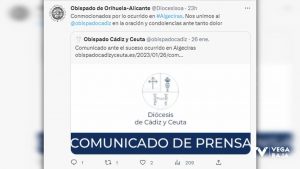 El Obispado de Orihuela-Alicante muestra sus condolencias por la muerte del sacristán de Algeciras