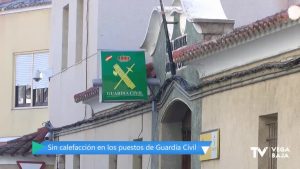 Denuncian falta de calefacción en los puestos de Guardia Civil de Dolores, Callosa y Guardamar
