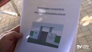 El PP denuncia que las nuevas instalaciones deportivas de Molins no se ajustan al proyecto inicial