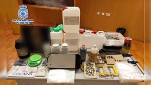 La Policía Nacional desmantela un laboratorio clandestino de cocaína en Benijófar