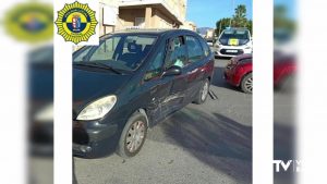 Una mujer embarazada es trasladada al Hospital Vega Baja tras sufrir un accidente en Catral