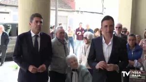 Carlos Mazón repasa las obras financiadas por Diputación en Granja de Rocamora