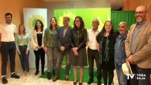 Aitana Mas visita Torrevieja para apoyar el proyecto de Los Verdes de cara a las elecciones