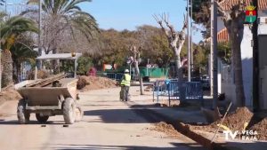 Comienzan las obras de mejora de urbanización en Calle Salar de Torre de la Horadada