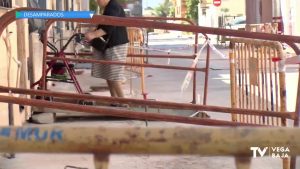 Vecinos de Desamparados se quejan de los desniveles que están provocando unas obras