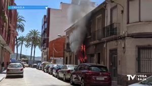Un incendio en una casa de Orihuela abre de nuevo el debate sobre los peligros de la "okupación"