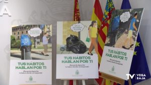 Orihuela lanza una campaña de sensibilización sobre el buen uso de contenedores y papeleras
