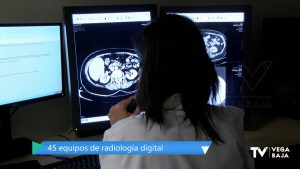 El departamento de Orihuela recibe máquinas de radiología digital en columna a suelo