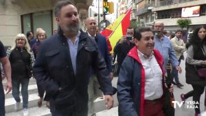 Santiago Abascal apuesta por Vox como única alternativa de gobierno en su visita a Orihuela