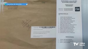 Callosa de Segura podría contar con votos por correo nulos al ser confundida por Callosa d´en Sarrià