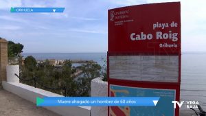 Fallece ahogado un hombre de 60 años en Cabo Roig