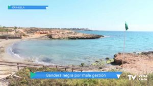 Cala Mosca se incluye en la lista de playas con "bandera negra" por mala gestión