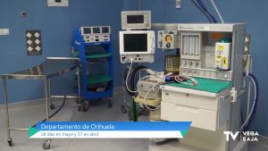 Las esperas para entrar a quirófano en la Vega Baja registran un ligero incremento en el último mes