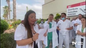 Trabajadores del Hospital de Torrevieja reclaman el 20% de incentivos de 2022