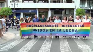 El Orgullo LGTBI se celebra en Orihuela con una marcha
