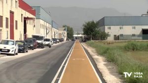 Catral estrena nuevo carril bici