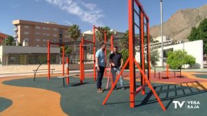 El parque de San Roque de Callosa inaugura un circuito de calistenia