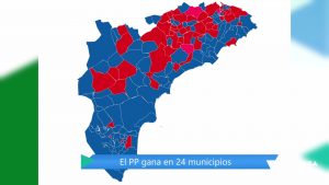 El PP se convierte en la fuerza más votada en la Vega Baja con 57.611 votos