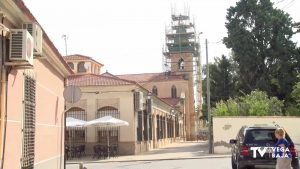 Empieza el derribo de la cúpula de la Iglesia Nuestra Señora de Belén de Jacarilla